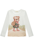 Blusa em Termoskin Peluciado 89413 Infanti Infantil Menina