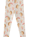 Calça Legging em Molecotton 89919 Kukiê Bebê Menina
