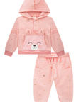 Conjunto de Blusão e Calça em Pelo Foil 91785 Infanti Bebê Menina