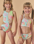 Maiô Reversível em Malha UV Dry com Proteção UV 50+ 87785 Infanti Infantil Menina