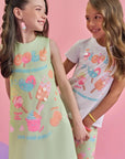 Vestido em Malha Power 88802 Infanti Infantil Menina