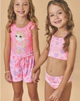 Biquíni Reversível em Malha UV Dry com Proteção UV 50+ 88938 Infanti Infantil Menina