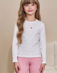Blusa em Canelado Liz 89225 Infanti Infantil Menina
