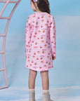 Vestido em Fly Tech 89567 Kukiê Infantil Menina