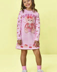 Vestido em Fly Tech 89567 Kukiê Infantil Menina