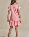 Vestido em Moletwill 93396 Infanti Infantil Menina