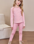 Calça Legging em Termoskin Peluciado 93590 Infanti Infantil Menina