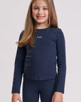 Blusa Manga Longa em Cotton 93609 Kukiê Infantil Menina