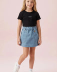 Blusa em Canelado Liz 94358 Infanti Infantil Menina