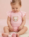 Body em Suedine 94933 Infanti Bebê Menina