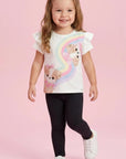 Calça Legging em Canelado Liz 94939 Infanti Bebê Menina