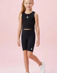 Bermuda Biker em Malha Poliamida UV 50+ 96265 Infanti Infantil Menina