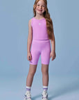 Bermuda Biker em Malha Poliamida UV 50+ 96265 Infanti Infantil Menina