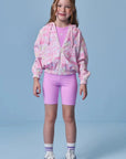 Bermuda Biker em Malha Poliamida UV 50+ 96265 Infanti Infantil Menina