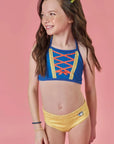 Biquíni em Malha UV Dry com Proteção UV 50+ 87439 Infanti Infantil Menina