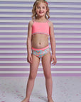 Biquíni em Malha UV Dry com Proteção UV 50+ 93169 Infanti Infantil Menina