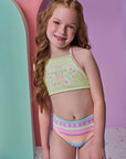 Biquíni em Malha UV Dry com Proteção UV 50+ 95933 Infanti Infantil Menina