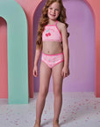 Biquíni em Malha UV Dry com Proteção UV 50+ 96607 Infanti Infantil Menina