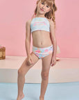 Biquíni Reversível em Malha Uv Dry com Proteção Uv 50+ 84535 Infanti Infantil Menina