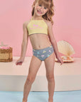 Biquíni Reversível em Malha Uv Dry com Proteção Uv 50+ 84983 Infanti Infantil Menina