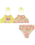Biquíni Reversível em Malha UV Dry com Proteção UV 50+ 87813 Infanti Infantil Menina