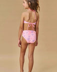 Biquíni Reversível em Malha UV Dry com Proteção UV 50+ 88938 Infanti Infantil Menina