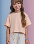 Blusa em Meia Malha 94377 Infanti Infantil Menina