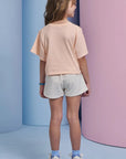 Blusa em Meia Malha 94377 Infanti Infantil Menina
