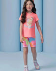 Blusa Alongada em Meia Malha 94917 Infanti Infantil Menina
