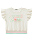 Blusa Boxy em Malha Power 87249 Infanti Infantil Menina