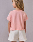 Blusa Boxy Over em Meia Malha 86491 Infanti Infantil Menina
