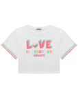 Blusa Boxy Over em Meia Malha 86920 Infanti Infantil Menina