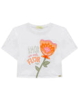 Blusa Boxy Over em Meia Malha 88705 Infanti Infantil Menina