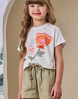 Blusa Boxy Over em Meia Malha 88705 Infanti Infantil Menina