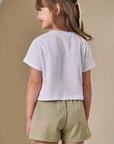 Blusa Boxy Over em Meia Malha 88705 Infanti Infantil Menina