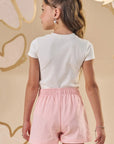 Blusa em Canelado Liz 87250 Infanti Infantil Menina