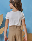 Blusa em Canelado Liz 93499 Infanti Infantil Menina