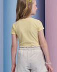 Blusa em Canelado Liz 94359 Infanti Infantil Menina