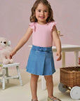 Blusa em Canelado Liz 94938 Infanti Infantil Menina