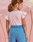 Blusa em Cotton 82830 Infanti Infantil Menina