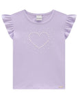 Blusa em Cotton 82830 Infanti Infantil Menina