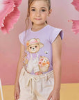 Blusa em Cotton 82924 Infanti Infantil Menina