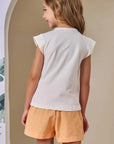Blusa em Cotton 86487 Infanti Infantil Menina