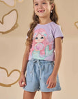 Blusa em Cotton 87246 Infanti Infantil Menina