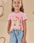 Blusa em Cotton 88598 Infanti Infantil Menina