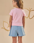 Blusa em Cotton 88598 Infanti Infantil Menina