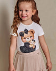 Blusa em Cotton 93444 Infanti Infantil Menina