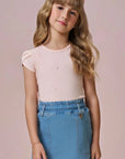 Blusa em Cotton 94635 Infanti Infantil Menina