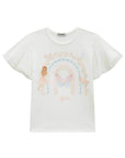 Blusa em Cotton e Tule 95884 Infanti Infantil Menina
