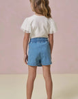 Blusa em Cotton e Tule 95884 Infanti Infantil Menina